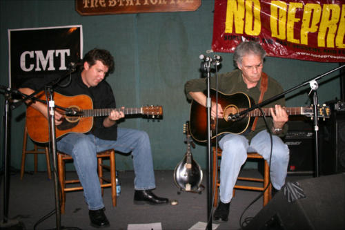 With Bryan Sutton at the Station Inn